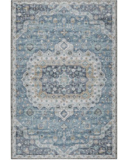 Tuscany TU4 Blue 10' Round Rug
