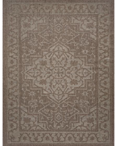 Tulum TLM05 Brown 10'x14' Area Rug