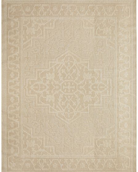 Tulum TLM05 Cream 10'x14' Area Rug