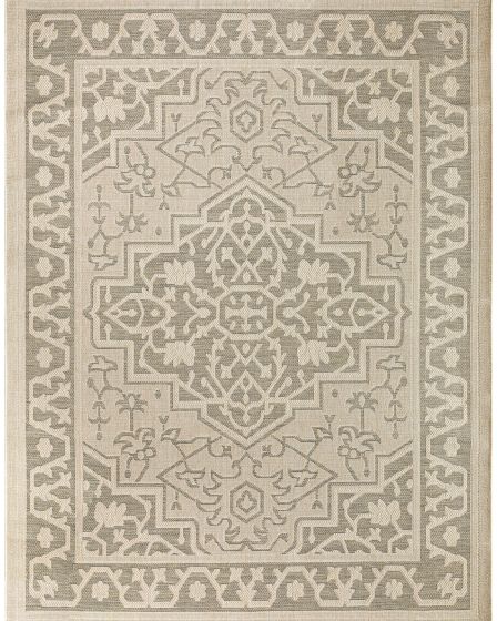 Tulum TLM05 Taupe Olive 10'x14' Area Rug