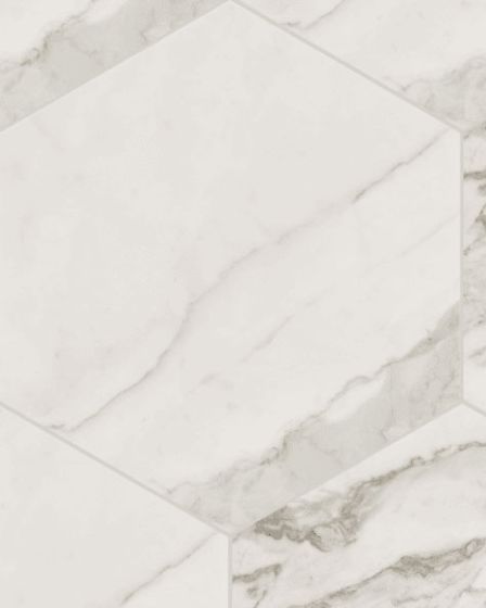 Union Calacatta Silver Porcelain Tile