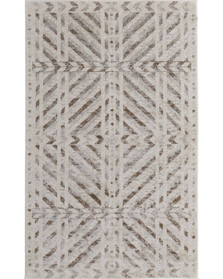 Vancouver 39NQF Ivory/Tan/Brown Rug