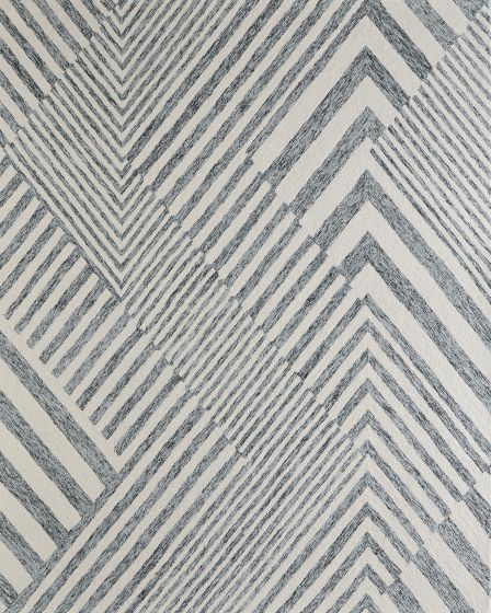 Wallace 8A42F Gray/Ivory 10'x14' Area Rug