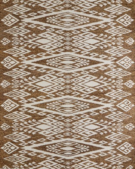 Wallace 8A43F Brown/White 10'x14' Area Rug
