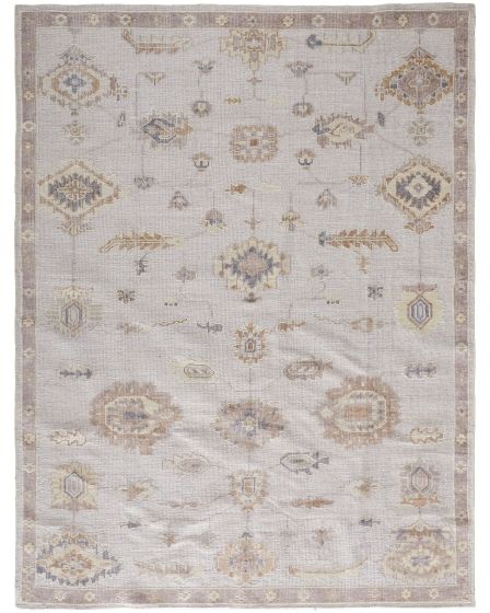 Wendover 6846F Ivory/Orange Area Rug
