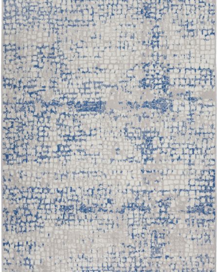 Whimsicle WHS07 Grey Blue Area Rug