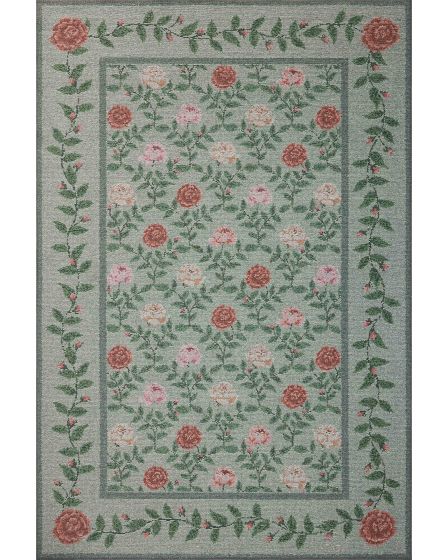 Wildwood WWLD-02 Green 2'3"x3'9" Area Rug