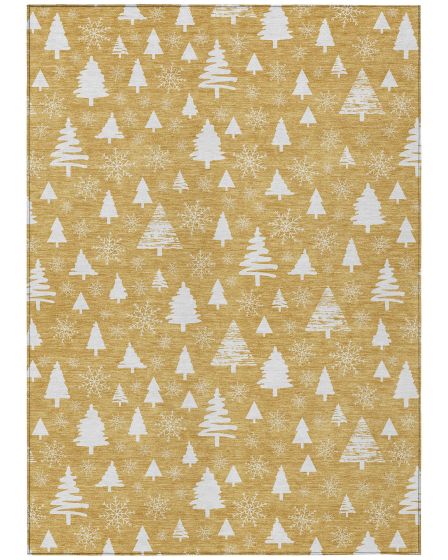Wonderland WN23 Gold 10'x14' Area Rug