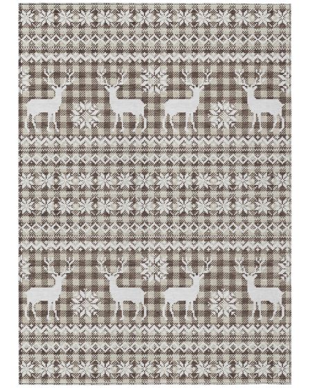 Wonderland WN28 Brown 10'x14' Area Rug