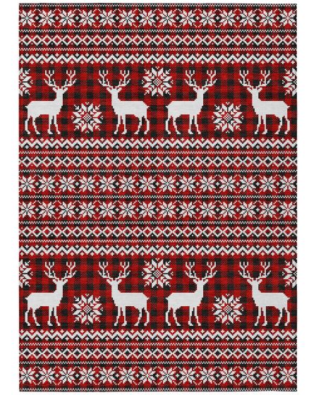 Wonderland WN28 Red 10'x14' Area Rug