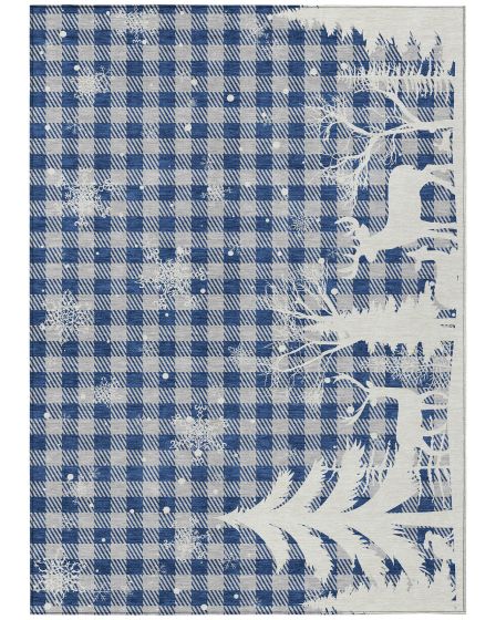 Wonderland WN32 Blue 10'x14' Area Rug