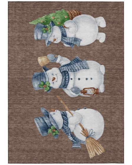 Wonderland WN34 Brown 10'x14' Area Rug