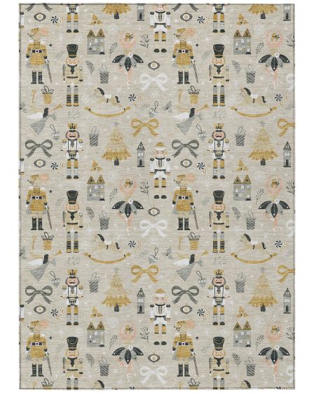 Wonderland WN35 Beige 10'x14' Area Rug