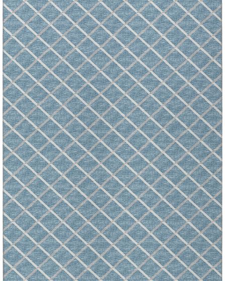 York YO1 Sky Blue Area Rug