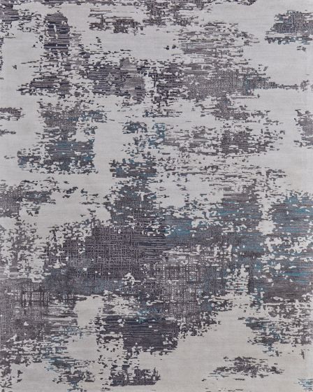 Zarah 8917F Ivory/Gray/Blue Area Rug