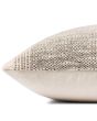 Dusk PAR0005 Charcoal/Ivory 18''x18'' Pillow