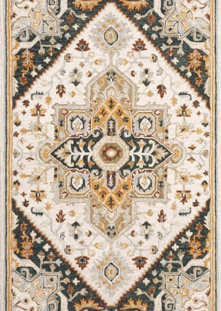 Alfresco 28407 Ivory/Charcoal Area Rug