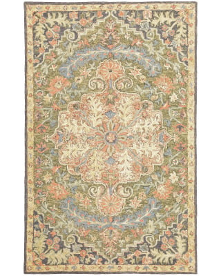 Alfresco 28401 Blue/Green Area Rug