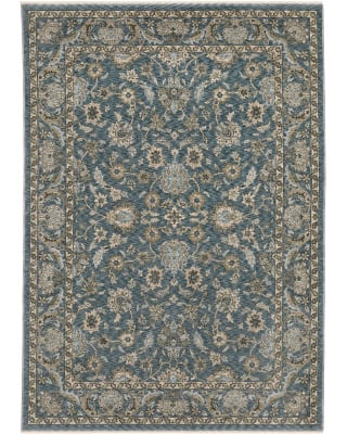 Aberdeen 70h Blue/Beige Area Rug