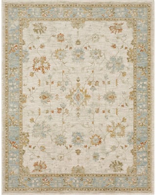 Adalia Iznik Cream Area Rug