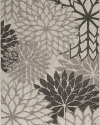 Aloha ALH05 Silver Grey Area Rug