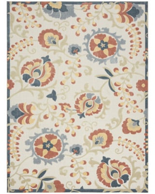 Aloha ALH17 Grey Multicolor Area Rug