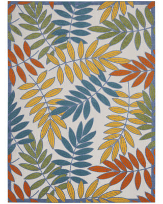 Aloha ALH18 Ivory/Multi Area Rug