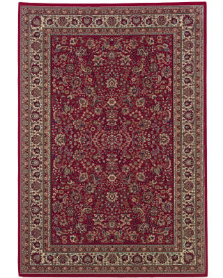 Ariana 113r Red/Ivory Area Rug