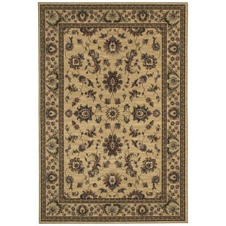Ariana 311i Ivory/Green Area Rug