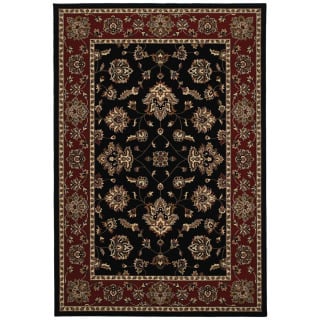 Ariana 623m Black/Red Area Rug