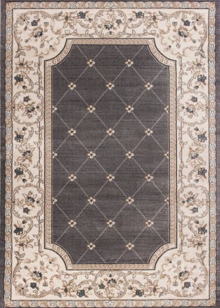 Avalon 5615 Grey/Ivory Courtyard Area Rug