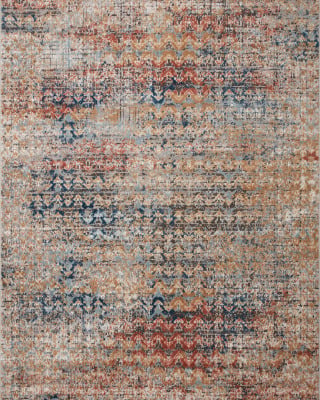 Bianca BIA-09 Ocean/Spice Area Rug