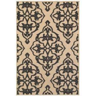 Cayman 1b Sand/Charcoal Area Rug