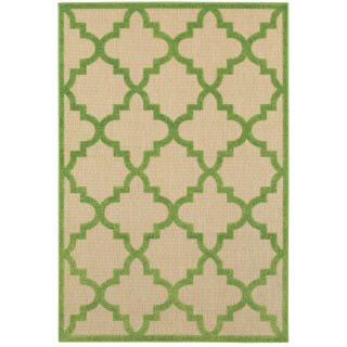 Cayman 660f Sand/Green Area Rug