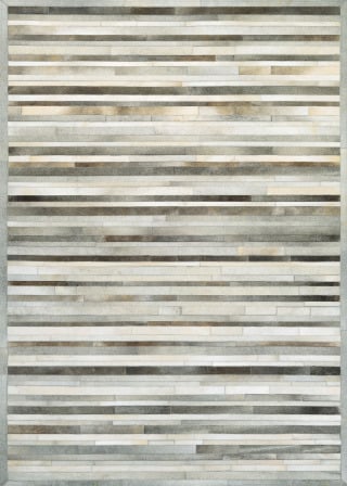 Chalet Plank Grey/Ivory Area Rug