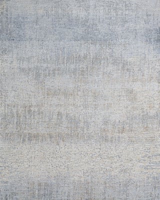 Couture Aquarelle Pewter-Mode Beige Rug