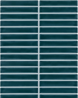 Daltile Artcrafted Aloe Glossy 1x6 Tile | Carpet Exchange