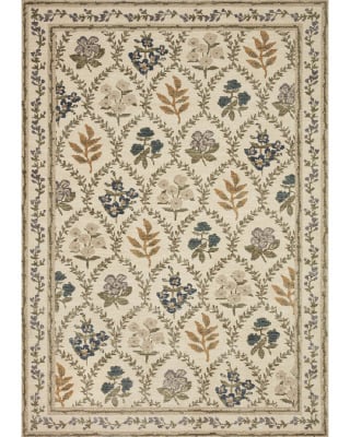 Fiore FIO-04 Ivory Area Rug