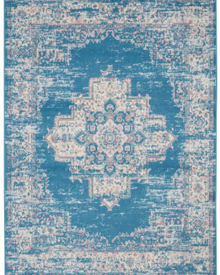 Grafix GRF14 Blue Area Rug