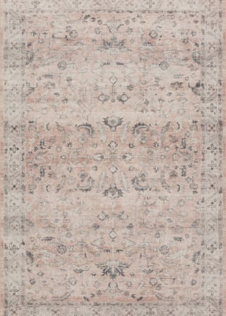 Hathaway HTH-06 Rust/Multi Area Rug