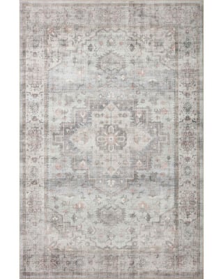 Heidi HEI-02 Dove/Blush Area Rug