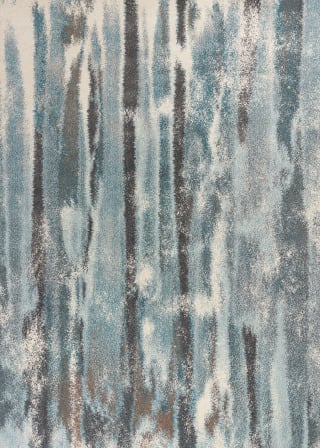 Illusions 6211 Teal Area Rug