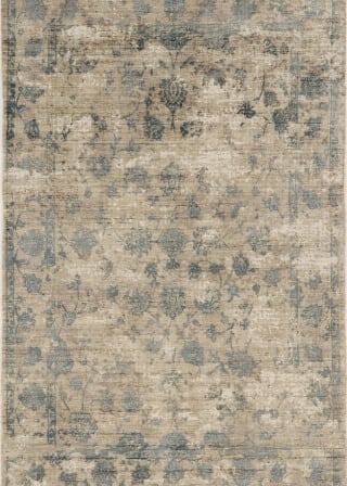 Indulge 805 Sand/Blue Elegance Area Rug