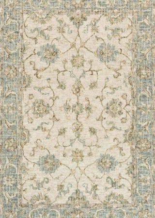 Julian JI-06 Ivory/Spa Area Rug