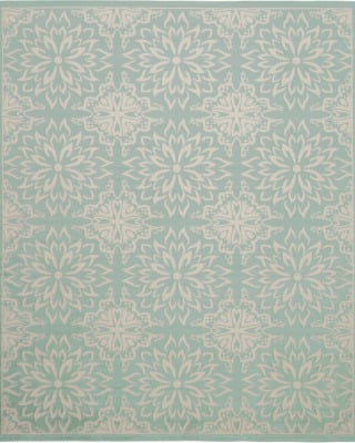 Jubilant JUB06 Ivory/Green Area Rug
