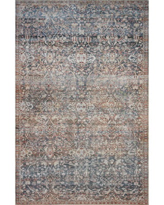 Jules Jul-06 Denim/Spice Area Rug