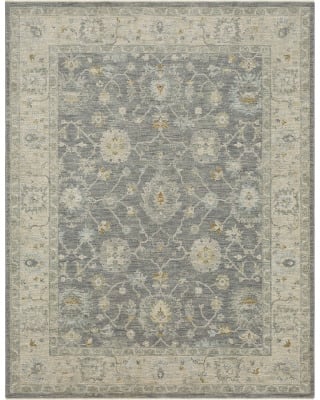 Adalia Kahta Dark Gray Area Rug