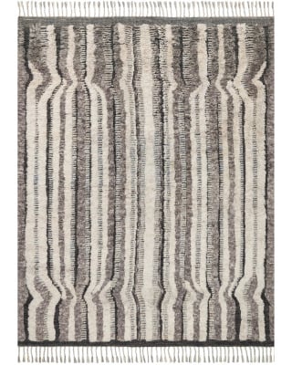 Khalid KF-03 Stone/Charcoal Area Rug