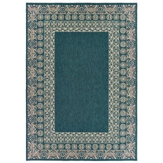 Latitude 1503b Blue/Grey Area Rug