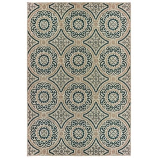 Latitude 609x Grey/Blue Area Rug